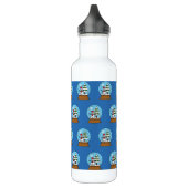 Bouteille D'eau Globe de neige avec Snowman et Pine Tree (Gauche)