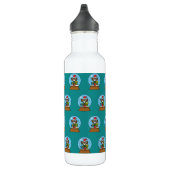 Bouteille D'eau Globe des neiges avec Chouette du Père Noël (Droite)