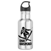 Bouteille D'eau Gnar Whisperer Ski (Devant)