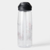 Bouteille D'eau Gnome Eddy® Cœurs & Roses + Gourde (Arrière)