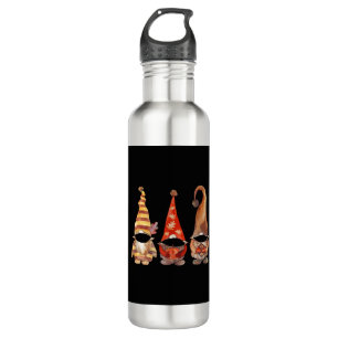 Bouteille D'eau Gnomes d'automne drôle avec Masque cadeau Hallowee