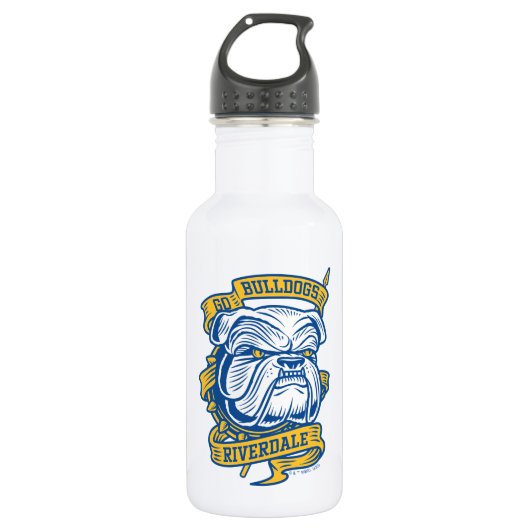 Bouteille D'eau Go Bulldogs - Riverdale Mascot Banner (Devant)