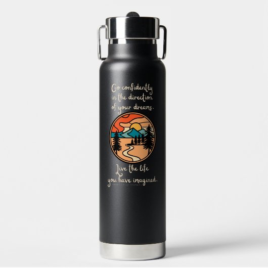 Bouteille D'eau Go confidently water bottle (Salle de sport)
