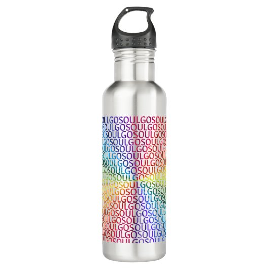 Bouteille D'eau Go Soul! (Devant)