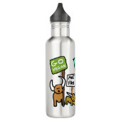 Bouteille D'eau Go Vegan (Gauche)