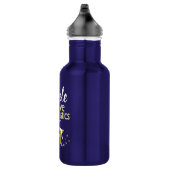 BOUTEILLE D'EAU GOLD GORGEOUS J'ADORE LE DESIGN GYMNASTIQUE (Droite)