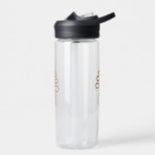 Bouteille d'eau Gold Unalome (Gauche)