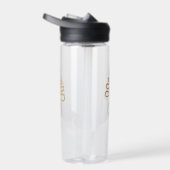 Bouteille d'eau Gold Unalome (Droite)