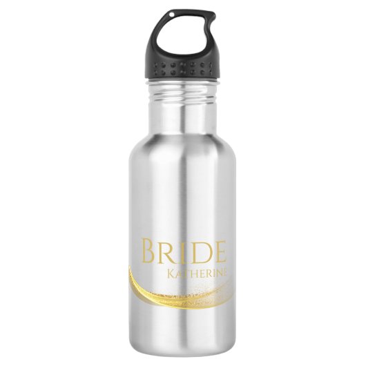 Bouteille D'eau Golden Elegance-Bride (Devant)