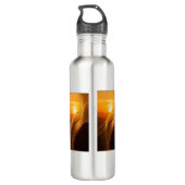 Bouteille D'eau Golden Horizon — Abstract Modern Coffee Mug (Dos)