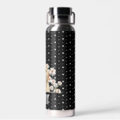 Bouteille D'eau Golden Retriever On Stars (Arrière)