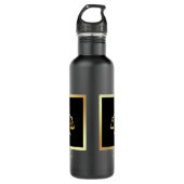 Bouteille D'eau Golden Scales of Justice Law Theme (Devant)