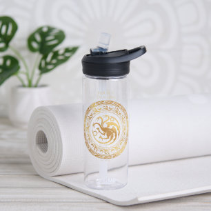 Bouteille D'eau Golden Targaryen Crest