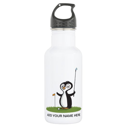Bouteille D'eau Golf de pingouin (Devant)