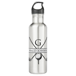 Bouteille D'eau Golf Design Monogramme Modèle