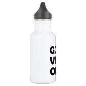 Bouteille D'eau Good Vibes Forever | Rester positif (Gauche)