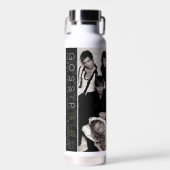 Bouteille D'eau Gossip Girl Black and White Group Graphisme (Avant)
