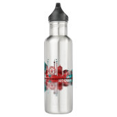 Bouteille D'eau Göteborg Suède Skyline (Droite)