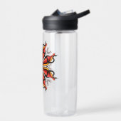 Bouteille D'eau Goth Snakes Flower Tattoo Style (Gauche)