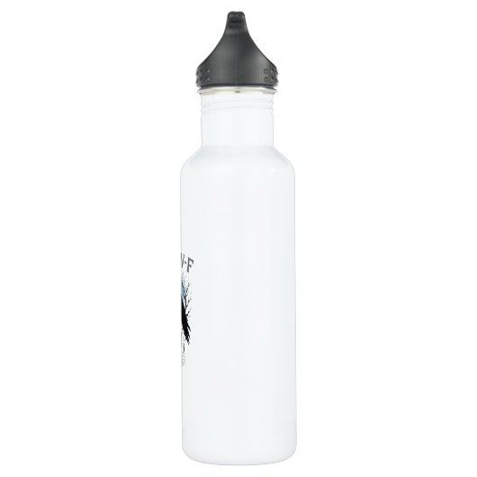 Bouteille D'eau Gothic Crow F Caw F Raven Skull Halloween Graphic (Droite)