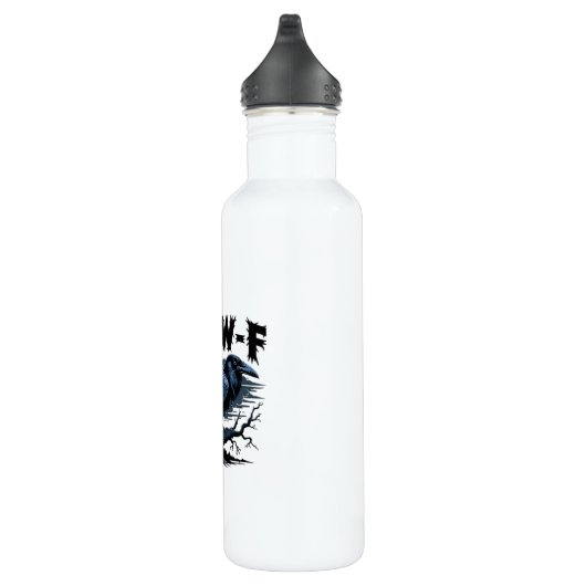 Bouteille D'eau Gothic Crow Funny Humor F-Caw-F Essential Minimal (Droite)