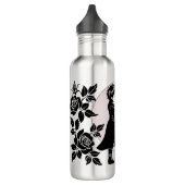 Bouteille D'eau Gothique Emo Enfants Kiss Valentine's Day (Gauche)