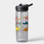 Bouteille D'eau Gourde à motif dinosaures (Gauche)