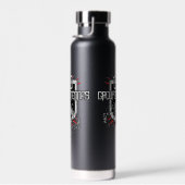 BOUTEILLE D'EAU GOURDE ACIER LUXE ANTENNE (Plage)