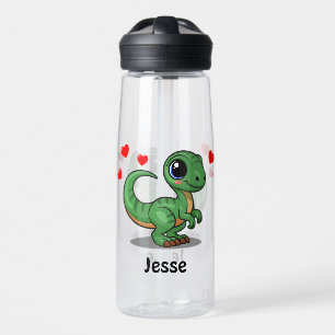 Bouteille D'eau Gourde CamelBak personnalisée Vélociraptor dinosau