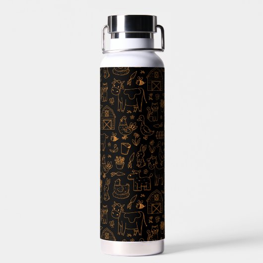 Bouteille D'eau gourde d'eau de gym (Arrière)