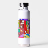 Bouteille D'eau Gourde : Lapins en Cavale (Plage)