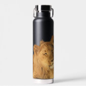 Bouteille D'eau Gourde Lion Pair, 22 oz. (Avant)