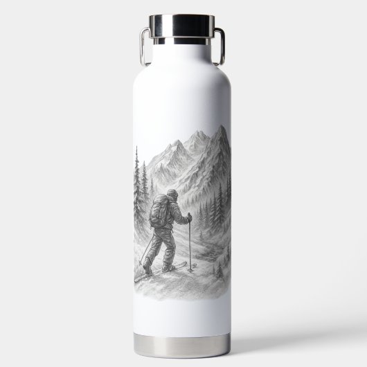 Bouteille D'eau Gourde pour le ski de randonnée (Avant)