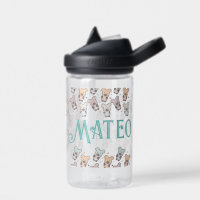 Gourdes Cartoon Noms d'Enfants Ours Mignons