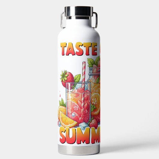 BOUTEILLE D'EAU GOÛT BRILLANT DE BOISSONS D'ÉTÉ (Avant)