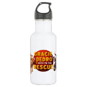Bouteille D'eau Gracie & Pedro Adventure Attend (Devant)