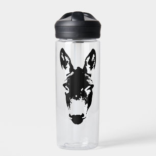 Bouteille D'eau Graffiti Style Donkey ou Mule Street Art Dessin