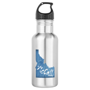 Bouteille D'eau Grain de bois McCall Idaho
