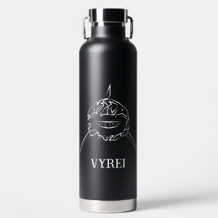 Bouteille D'eau Grand requin blanc de la tribu noire et blanche