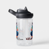 Bouteille D'eau Grands Roues Enfants Personnalisés (Arrière Complet)