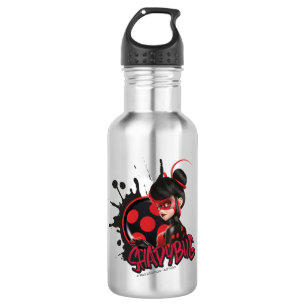 Bouteille D'eau Graphique de caractères de Shadybug à revers Mirac