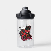 Bouteille D'eau Graphique de caractères de Shadybug à revers Mirac (Salle de sport)