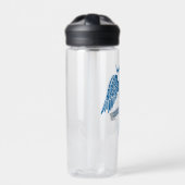 Bouteille D'eau Graphique de citation de Cravate de Castiel surnat (Extérieur)