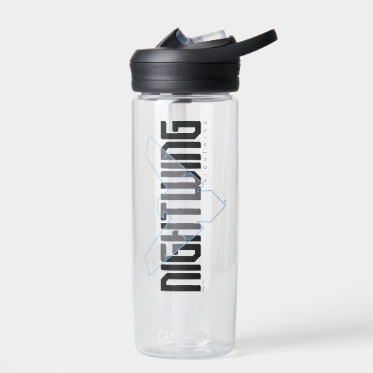 Bouteille D'eau Graphique de nom high-tech Nightwing (Gauche)