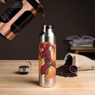 Bouteille D'eau Graphique d'exécution du laboratoire Flash de dess