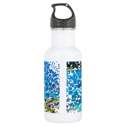 Bouteille D'eau Graphique du lac Tahoe (Dos)