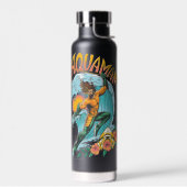 Bouteille D'eau Graphique du Surf de levage Aquaman et Trident (Gauche)