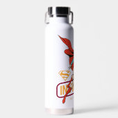 Bouteille D'eau Graphique rétro-invincible Supergirl (Avant)