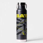 Bouteille D'eau Graphique triptyque de la bande dessinée de Batman (Avant)