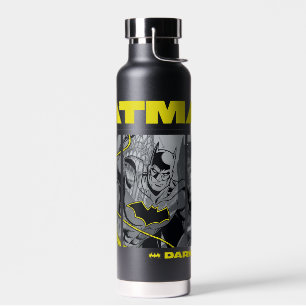 Bouteille D'eau Graphique triptyque de la bande dessinée de Batman